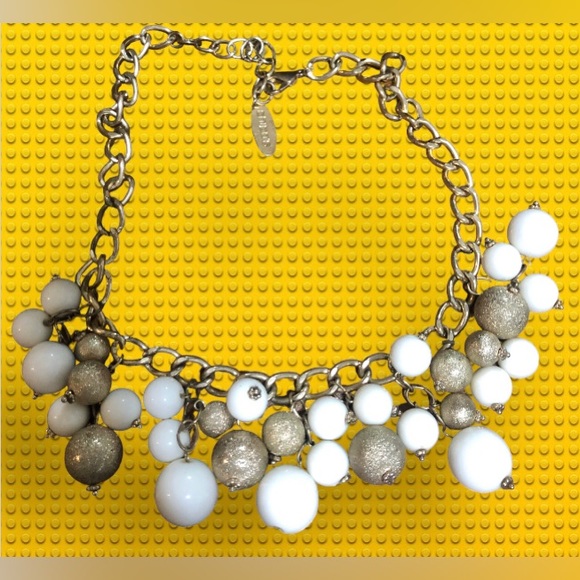 Jewelry Vintage White Ball Necklace Poshmark